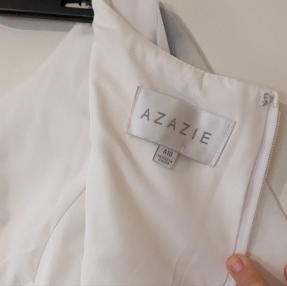 Chiffon Azazie Aaliyah Dress Grecian style NWT - Picture 5 of 8